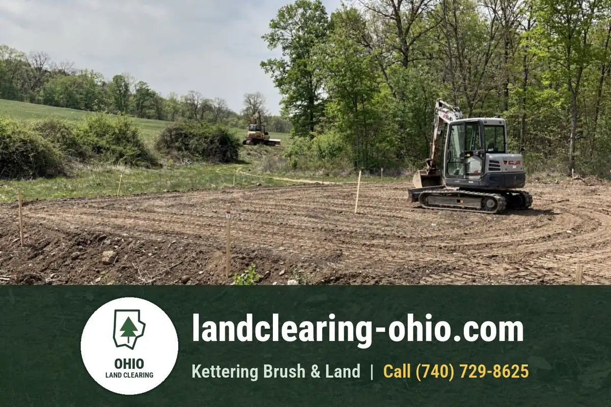Land Clearing and Forestry Mulching in Beavercreek, OH Land Clearing and Forestry Mulching in Beavercreek, OH: land clearing equipment at work