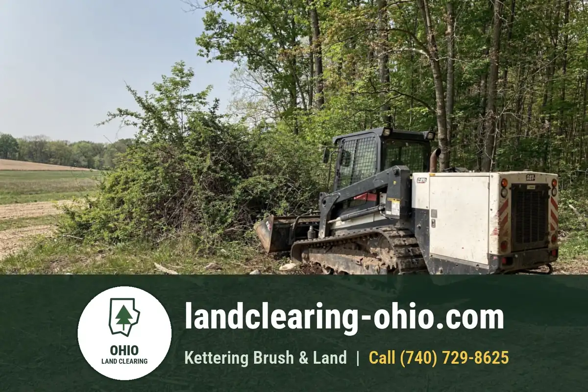 Land Clearing and Forestry Mulching in Canal Winchester, OH Land Clearing and Forestry Mulching in Canal Winchester, OH: land clearing equipment at work