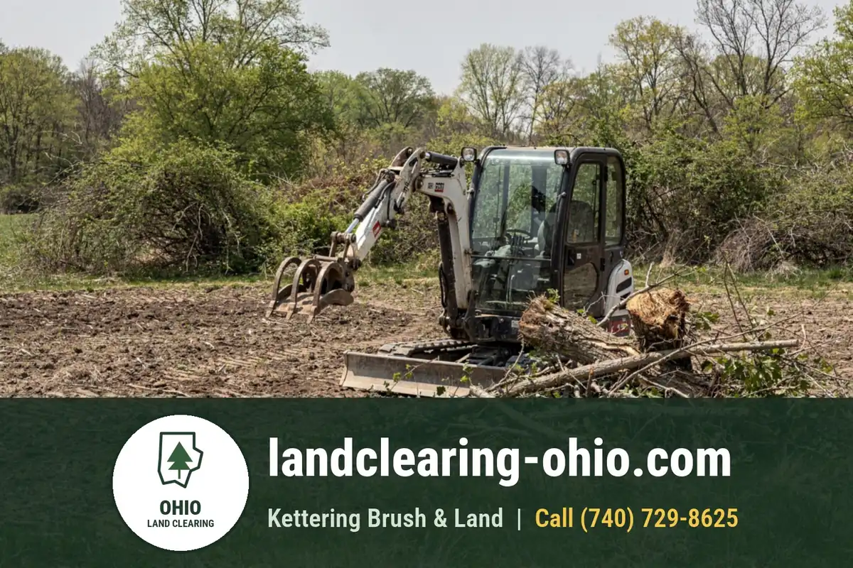 Land Clearing and Forestry Mulching in Harrison, OH Land Clearing and Forestry Mulching in Harrison, OH: land clearing equipment at work
