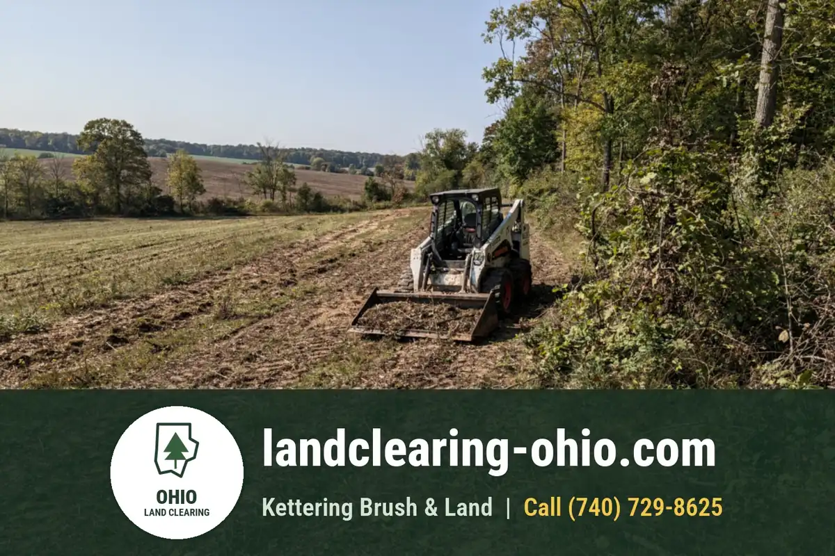 Land Clearing and Forestry Mulching in Licking County, OH Land Clearing and Forestry Mulching in Licking County, OH: land clearing equipment at work