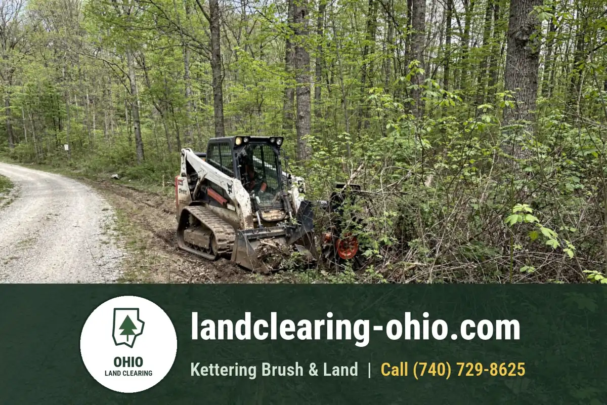 Land Clearing and Forestry Mulching in Summit County, OH Land Clearing and Forestry Mulching in Summit County, OH: land clearing equipment at work