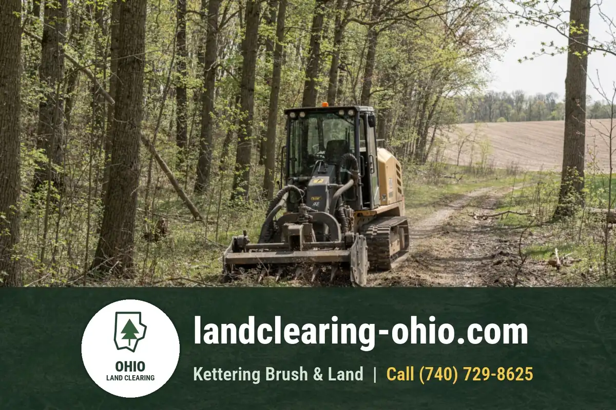 Land Clearing and Forestry Mulching in Union County, OH Land Clearing and Forestry Mulching in Union County, OH: land clearing equipment at work