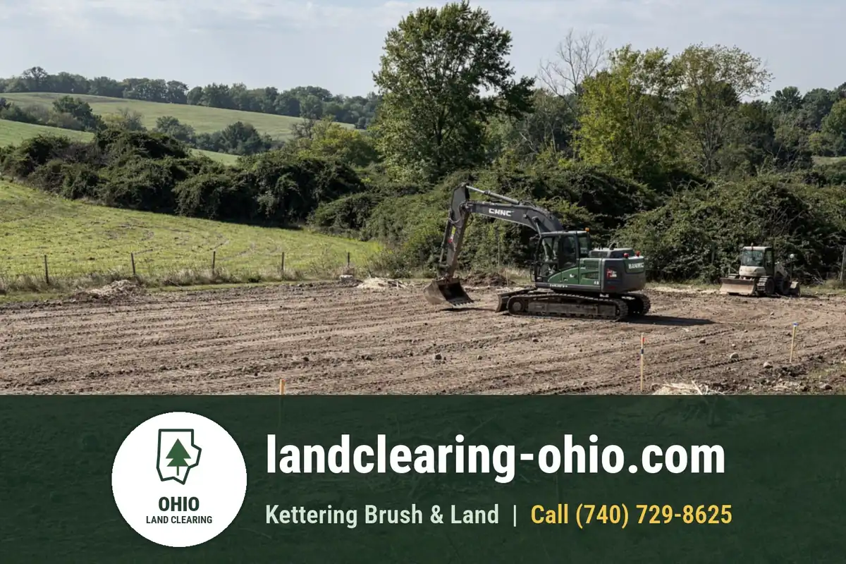 Land Clearing and Forestry Mulching in Warren County, OH Land Clearing and Forestry Mulching in Warren County, OH: land clearing equipment at work