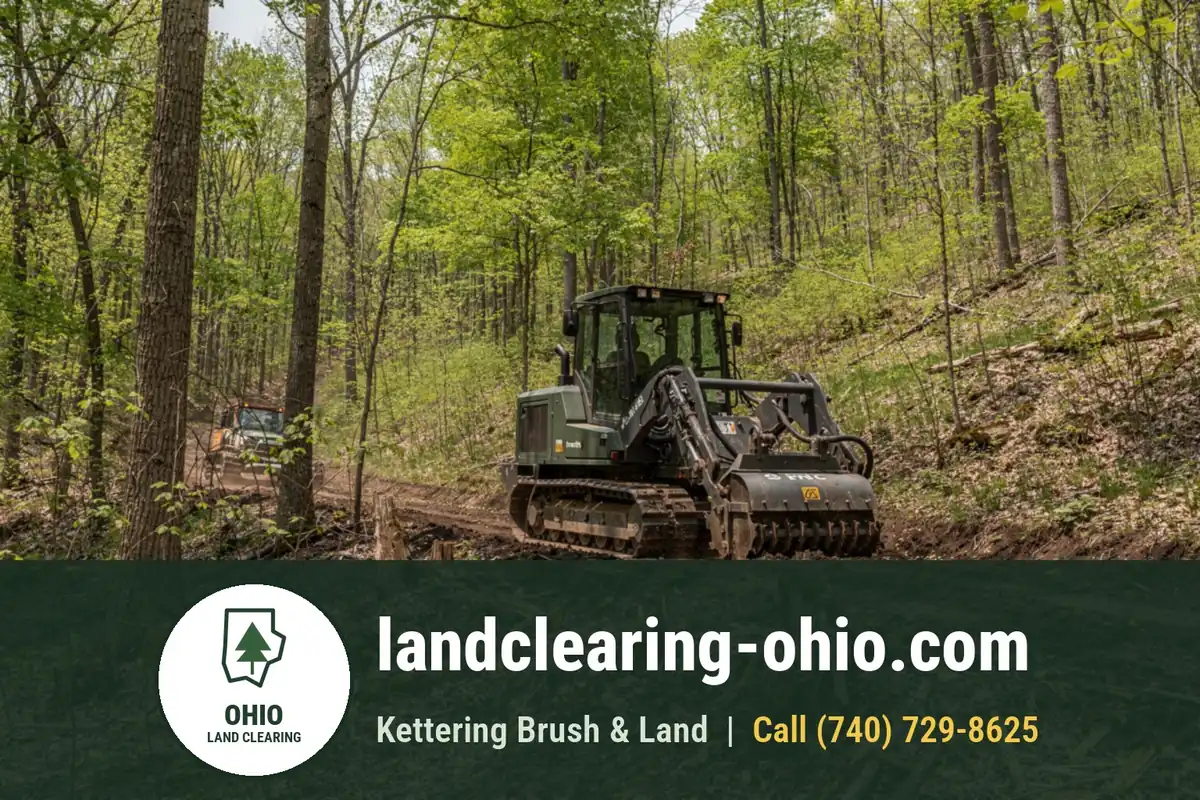 Land Clearing and Forestry Mulching in Northeast Ohio Land Clearing and Forestry Mulching in Northeast Ohio: land clearing equipment at work